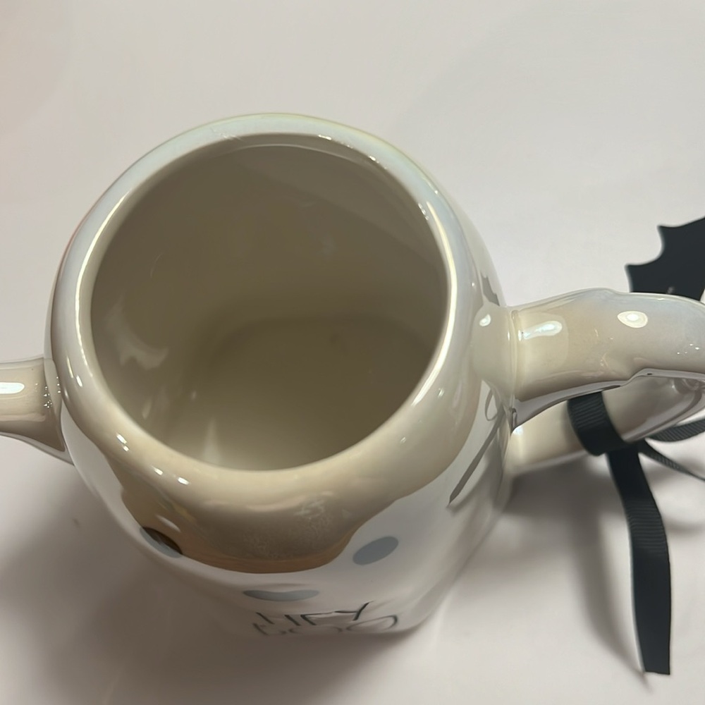 NEW Rae Dunn “Hey Boo” ghost mug - Picture 4 of 7